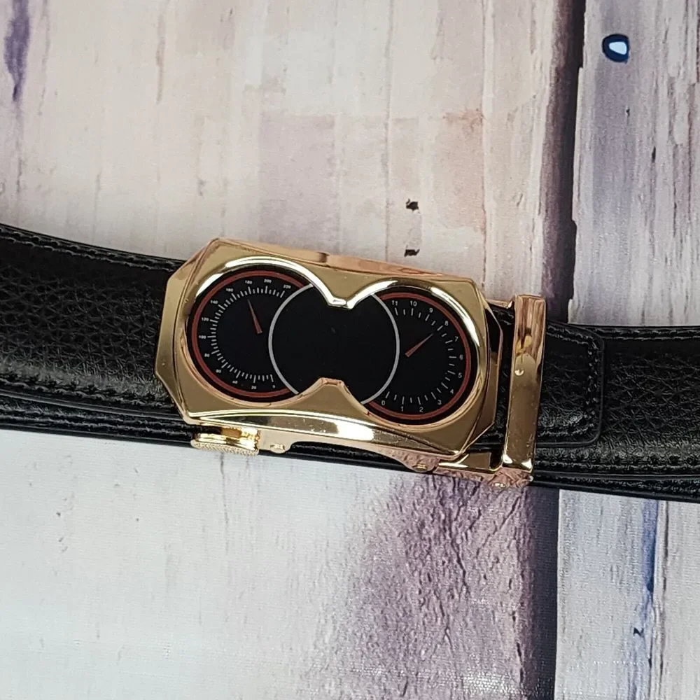 Leather Ratchet Belt Mens XL‎ 40